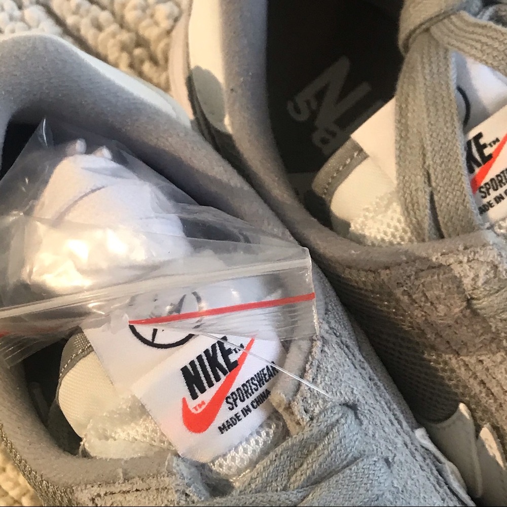 Nike x Sacai x Fragment LDWaffle Sneakers. Grey/White. Men 9/Women 10.5 - Picture 12 of 16